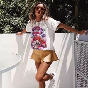 White Led Zeppelin Electric Magic Graphic Tee